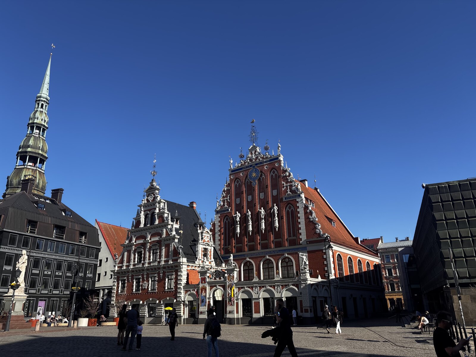 Melngalvju nams Rotušės aikštėje, Rīga, Latvija